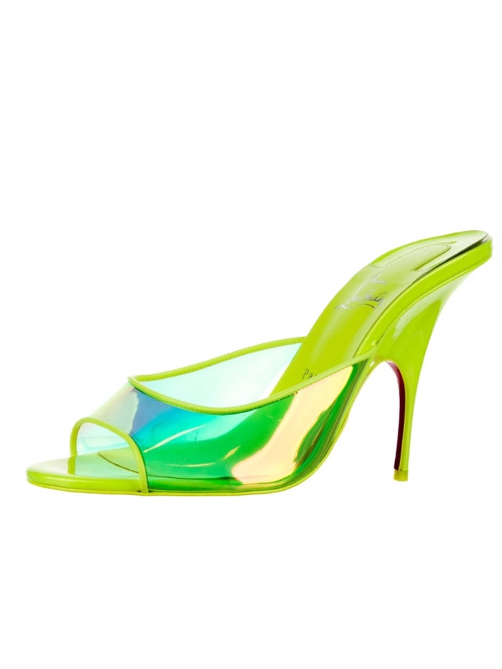 Christian Louboutin PVC Mules - Picture 3 of 6